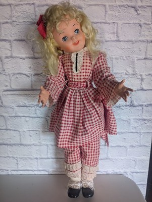 Vintage 1960's Uneeda Walt Disney Productions Pollyanna Girl Doll 30  Tall