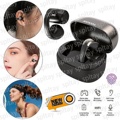 Wireless Bluetooth Ohrclip Kopfhörer Für iPhone 8 X 11 12 13 14 15 16 17 Pro Max