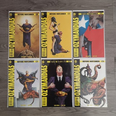Before Watchmen: OZYMANDIAS #1-6 Complete (DC COMIC 2012) Len Wein JAE LEE NM