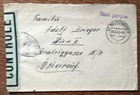 2. WK. Zensur Brief, franz. Zone , " ST. GOARSHAUSEN - WIEN "  Taxe perque !