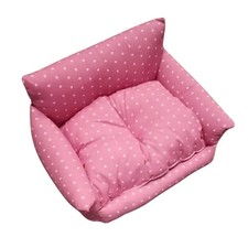 Cuccia Pelosa PATAM Alaska – Lettino A Ciambella Sfoderabile, Antiscivolo E Lavabile In Lavatrice, Rosa, Large 71 Cm