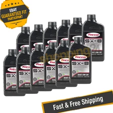 Torco A120530CE SX-8 5W30 Dexos1 Synthetic Motor Oil, 1 Liter x 12 Bottles