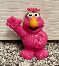 Sesame Street Workshop Telly Monster 2.75&rdquo; PVC Figure Hasbro 2010