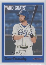 2019 Topps Heritage Minor League Edition Blue 21/99 Vince Fernandez #70 6z2