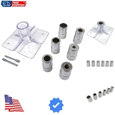 Drill Guide Dowel Kit Jig with 6 Bushings 3/16”, 1/4”, 5/16”, 3/8”, 7/16" and...