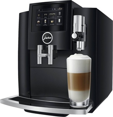 JURA Kaffeevollautomat S8 EA 15bar One Touch Milchsystem App Schwarz B Ware