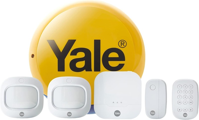 Yale IA-320 Sync Smart Home Alarm 6 piece kit. Includes Sync Alarm Hub, External