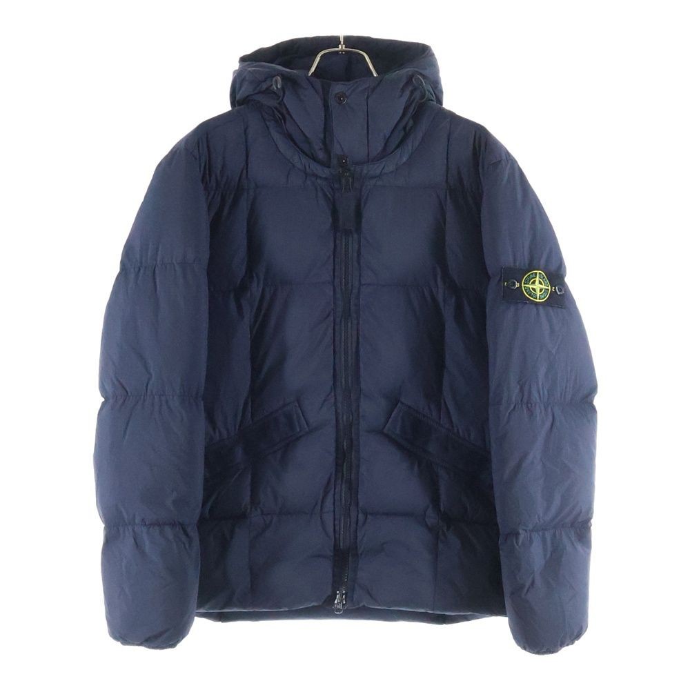 STONE ISLAND 19AW Garment Dye Down Jacket 711540223 Garment Dye Logo Patch Down