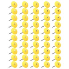 Plastic Nails for House Wrap Fastening Foam Board Roofing Felt 50PCS