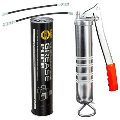 Schmierfett EP-2 Multi.MoS2 Universalfett 8028 MANNOL 400 g + Fettpresse BockTec