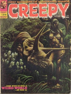 Creepy (Magazine) #36 POOR; Warren | low grade - November 1970 Horror - w/Bag+Bo