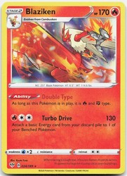 Blaziken 024/189 Holo Rare Darkness Ablaze