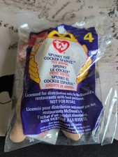 Ty Beanie Baby Spunky The Cocker Spaniel From 1997 Retired With Tags