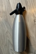 ISI Vintage Soda Siphon 1L Classic Barware Retro Style Seltzer Bottle 