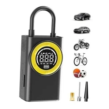 Tire Inflator Portable Air Compressor,150 PSI Cordless Air Pump for Car Large