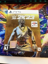 WWE 2K23 Deluxe Edition Sony PlayStation 5 Includes Slip Cover PS5