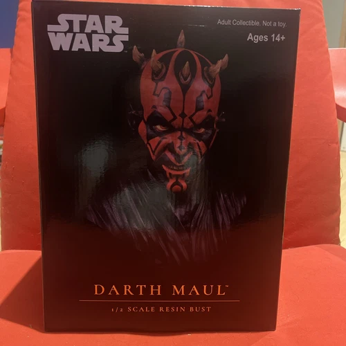 Star Wars Resin Bust Darth Maul 1/2 Scale Diamond Legends In 3D 