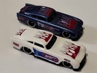 Hot Wheels SNAKE 2 & MONGOOSE 2 1963 ASTON MARTIN DB4 GT custom 2 car set