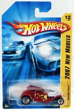 Hot Wheels Straight Pipes 2007 New Models Series - K6144 NRFP Red 1:64