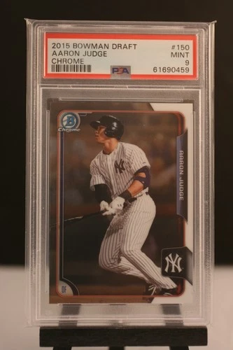 2015 Bowman Draft Picks Aaron Judge Chrome #150 PSA 9 MINT