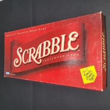 Vintage 1999 Parker Brothers Hasbro Scrabble Crossword Game 