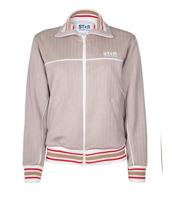 Golden Goose White Logo Zip Sweatshirt 151056585 [U] image 4