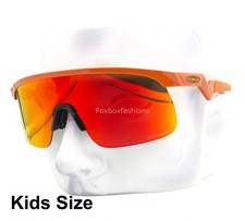 Oakley Youth Fit Sunglasses OJ9010-1823 Resistor XS Orange Prizm Ruby Kids Size
