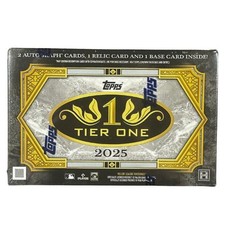 2025 Topps Tier One Baseball Hobby Box
