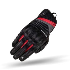 SHIMA Rush Motorcycle Gloves Men Leather Textile Short Summer Biker Armoured