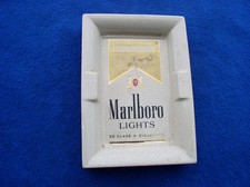 Marlboro Lights Keramik Aschenbecher 21x15 cm Belgien