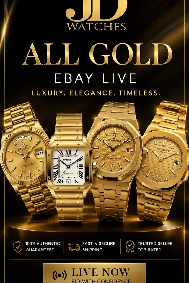 JD Watches Gold Watch Auction