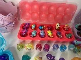 Hatchimals Colleggtibles Playset Large Set Cases Figures Gold Wings Mermaid Lot