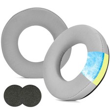 For Beyerdynamic DT770/880/990 Ear Pads Protein Skin Memory Sponge Black/Grey