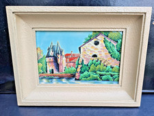 TABLEAU PLAQUE EMAUX LONGWY MOULIN BAZOUGE REHAUSSÉ AK