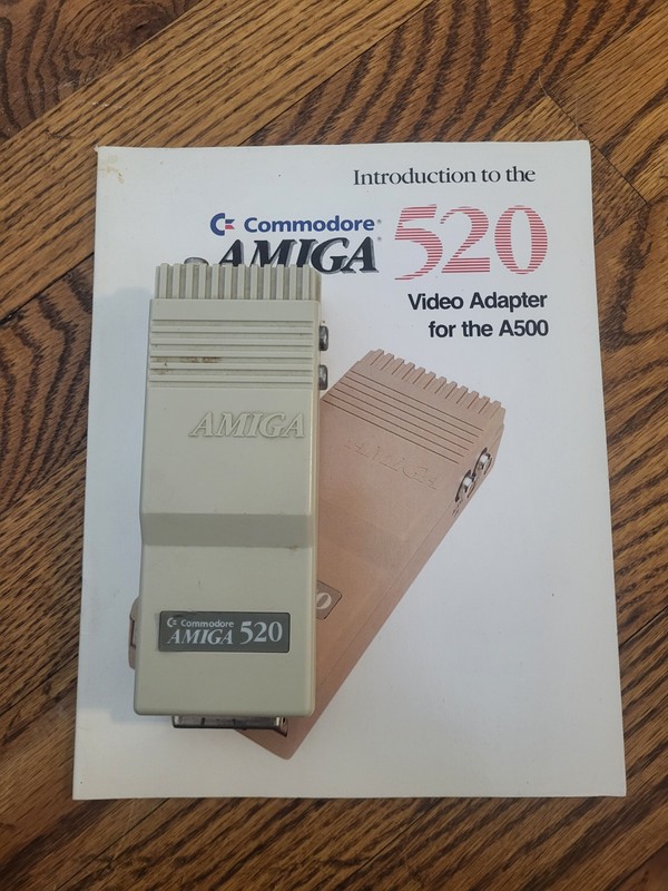Commodore Amiga A520 Video Modulator Composite/RF Video Out