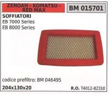 Filtro aria ZENOAH per soffiatore EB 7000 SERIES EB 8000 SERIES 015701