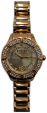 Versace Versus Gold SS Women's Watch VSP264121 Quartz Date 
