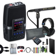 Zoom H2essential Multi-Mic Handy Recorder Bundle With MDR-7506 Stereo Headphones