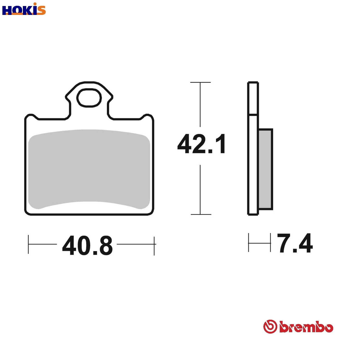 Brake Pads for KTM 250 FREERIDE E-XC 2018-2019 Rear Sinter Offroad Race Brembo - Image 14