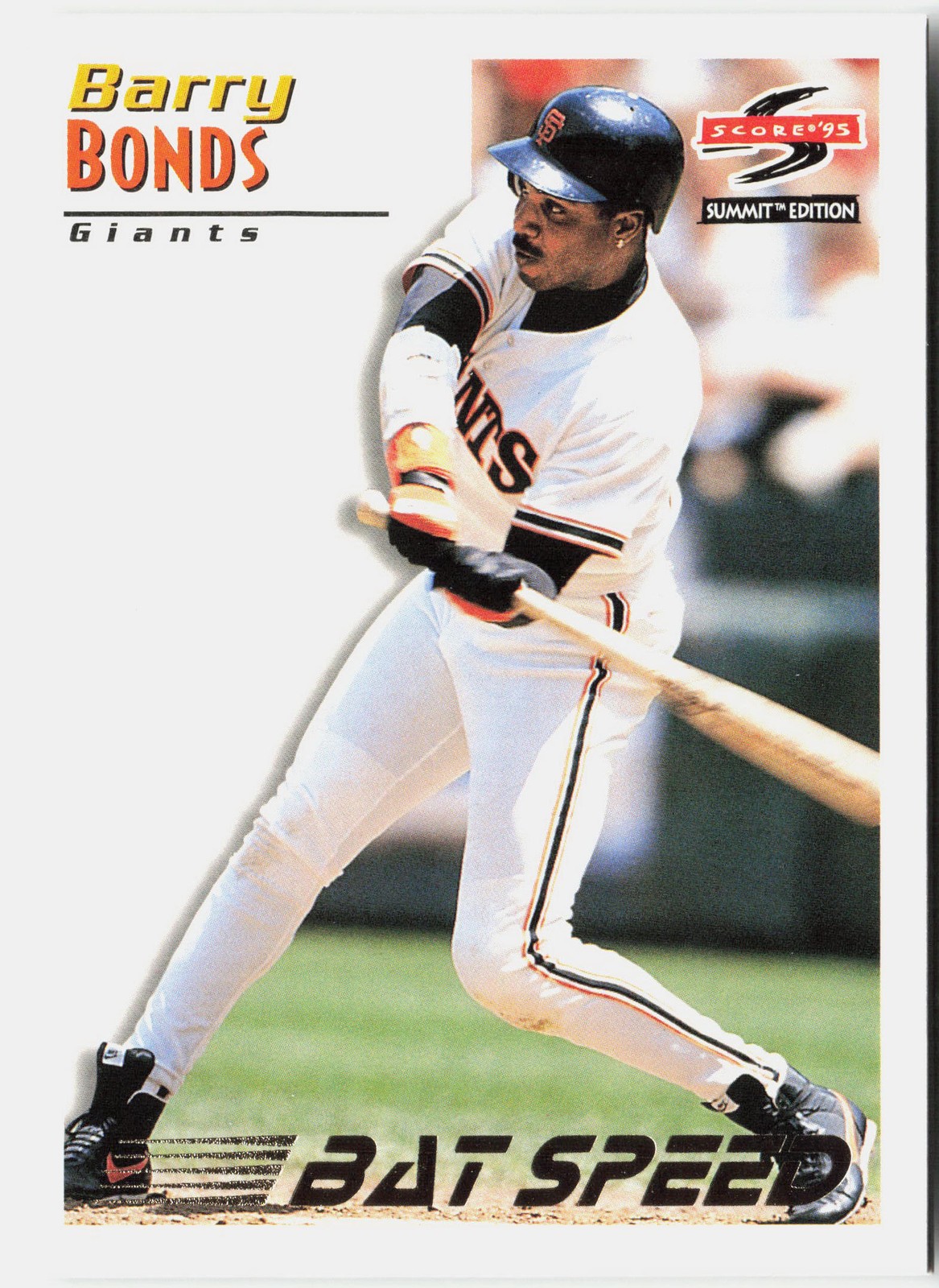1995 Summit #179 Barry Bonds