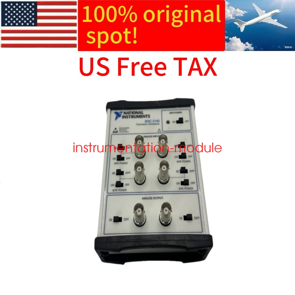 National Instruments NI BNC-2140 New in box spot