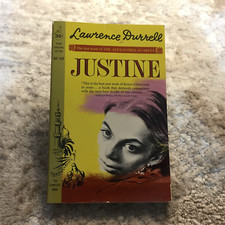 Justine Classic Romance Paperback Book by Lawrence Durrell from Cardinal 1961