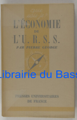 Die Wirtschaft der UdSSR Pierre George 1945