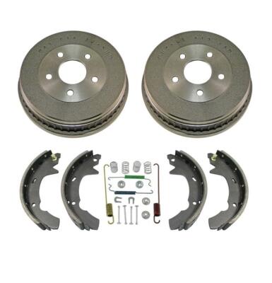 Complete Rear Drum Brake Kit For Ford Taurus & Mercury Sable 2001-2007 – Includes Drums, Shoes, Springs, Wheel Cylinders