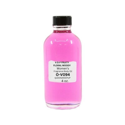 V.D.P. Fruity Floral Woody (Woman) Body Oil 4 oz Fragrance All Natural Scent