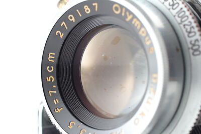 Exc+5, Red] MAMIYA-6 Model IVB(11) 6x6 D.Zuiko 7.5cm F3.5 From  