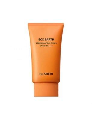 [THE SAEM] ECO EARTH WATERPROOF SUN CREAM  50G (SPF50+ PA++++)