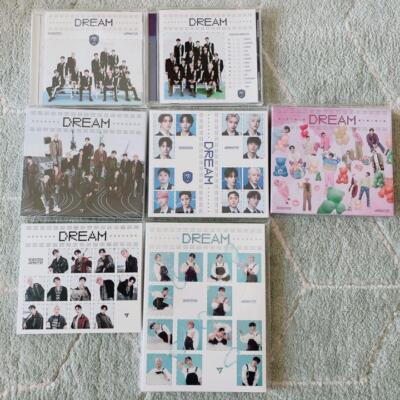SEVENTEEN DREAM Japan Limited A / B / C / D / S / F / CARAT Fan Club 7er Set
