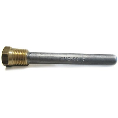 Martyr CME00 1/8 inch NPT Pencil Anode Zinc 1/8 NPT x 2 inch x 1/4 inch