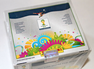 Panini WC WM Brasil 2014   Box Display Int. Ed. Silver ''Made In Brasil''